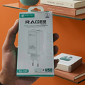 SOVO Racer Series SG-250 40W Dual Port Fast Charger | USB-A + USB-C PD Wall Adapter