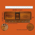 Wooden Mobile & Key Holder with Hooks